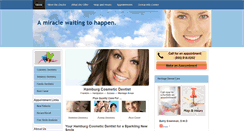 Desktop Screenshot of hamburgcosmeticdentist.com